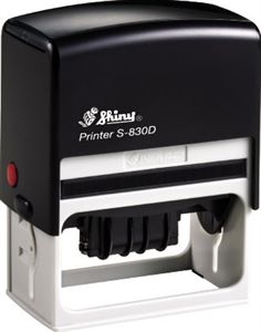 Shiny S-830D Custom Self-Inking Dater